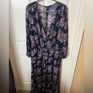 New Look Women’s Floral Maxi Dress Size 2X NWT